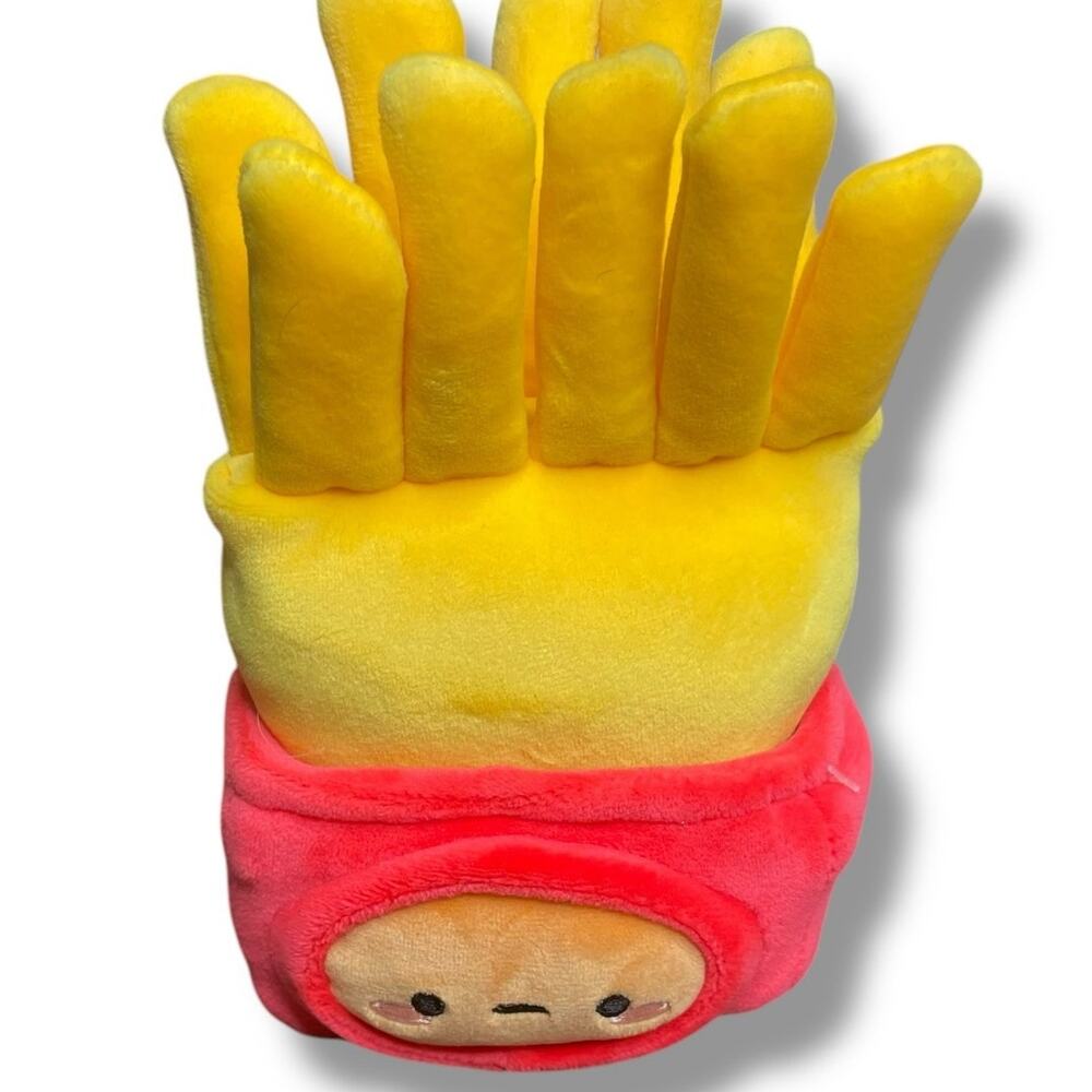 Smoko Tayto French Fries Plush Kawaii Pillow Decor Diner Potato Mini Mochi 6.5"